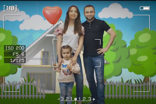 Рекламный видеоролик для Фонда ипотечного кредитования