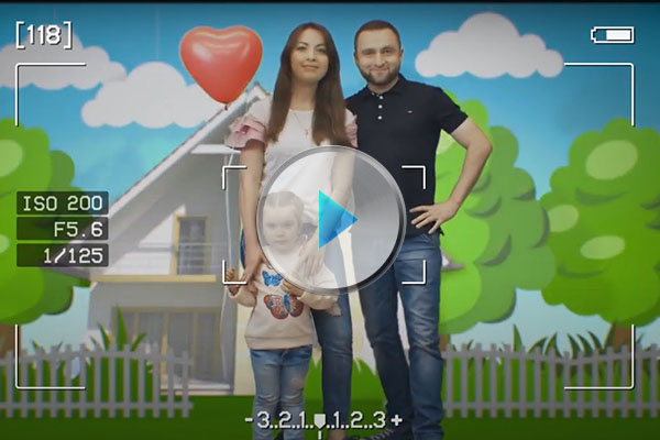 Рекламный ролик для Фонда иппотечного кредитования